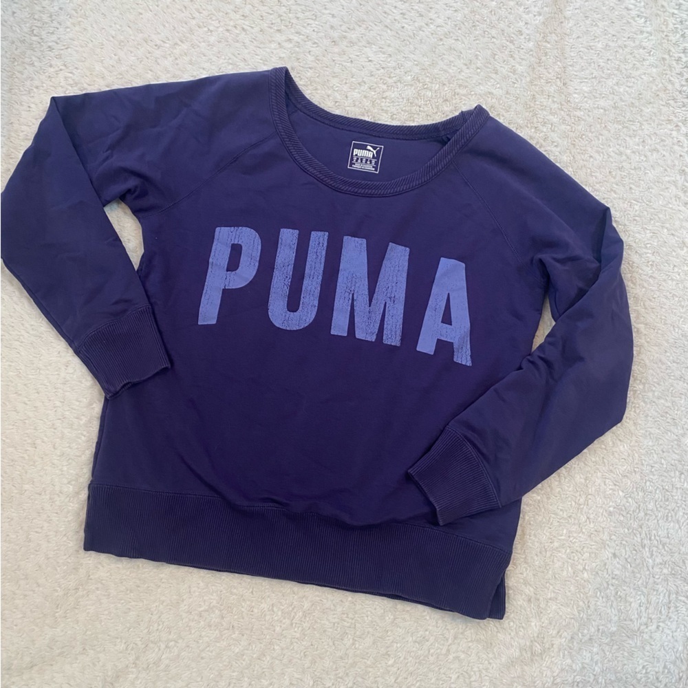 PUMA, crewneck sweatshirt